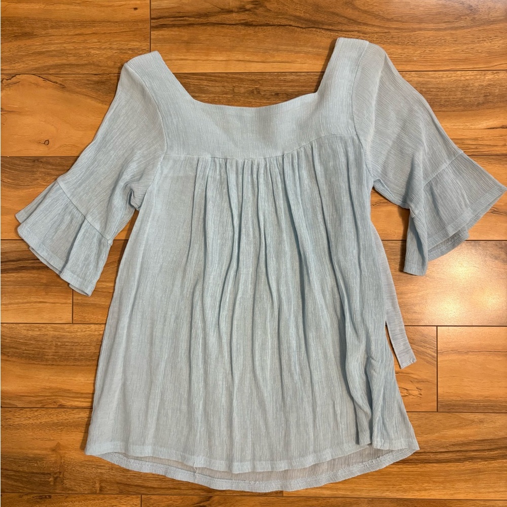Light Blue Women's Top